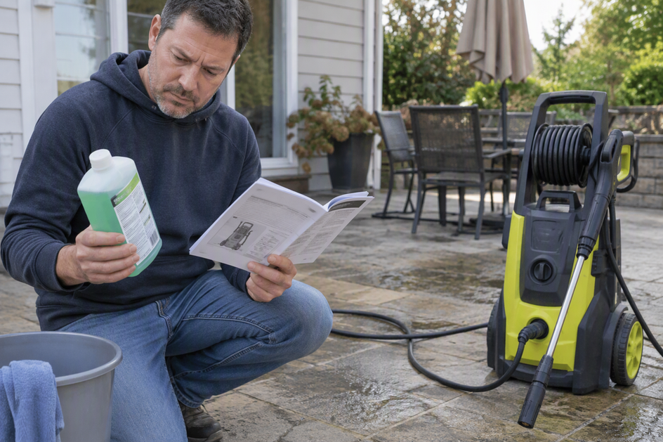 Should You Use Pressure-Washer Detergent or Apply Cleaner by Hand?