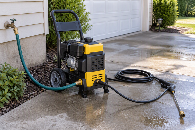 Pressure Washer Inlet Hose vs. High-Pressure Hose: What’s the Difference?