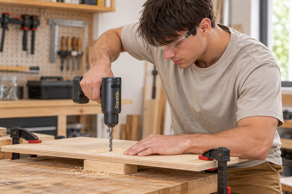 How to Reduce Tear-Out When Drilling Through Plywood