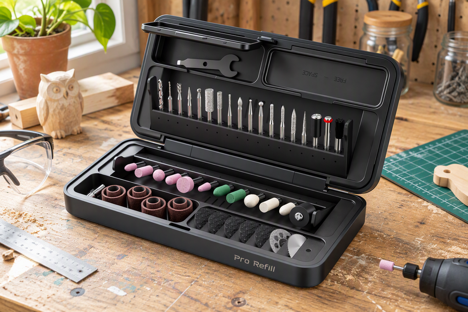Choose a Rotary-Tool Accessory by the Material-Removal Stage
