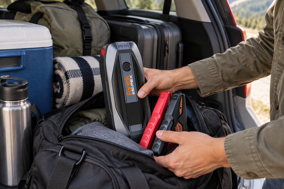 How to Store a Jump Starter So It Is Ready for a Road Trip