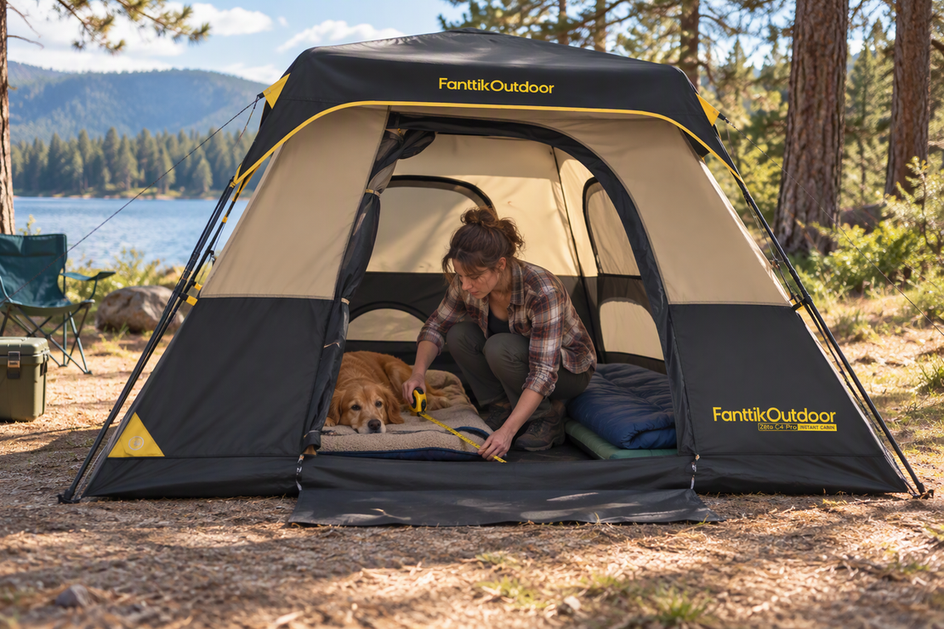 What Size Tent Do You Need for Camping With a Dog?