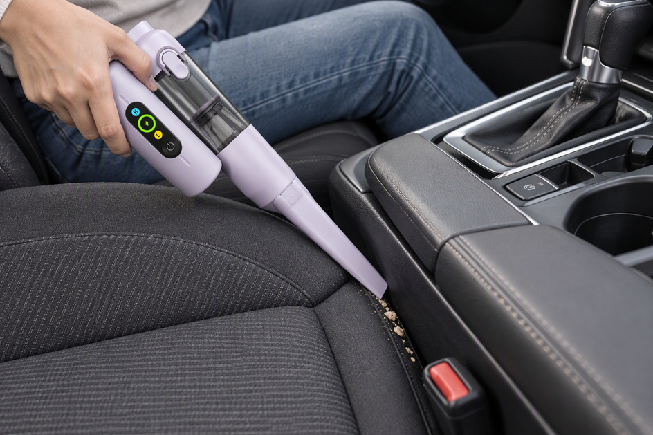 How to Vacuum Between Car Seats Without Pushing Debris Deeper