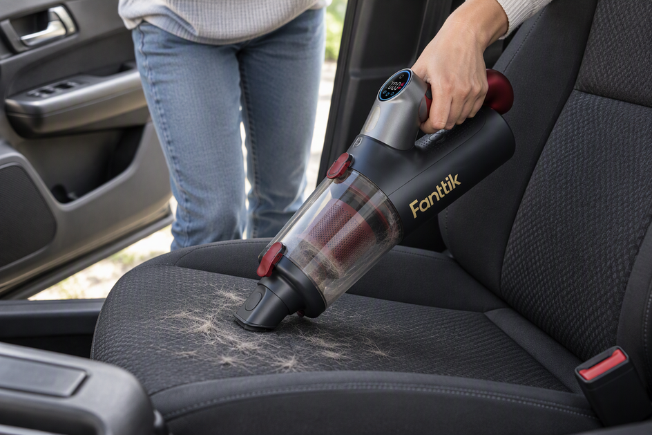 How to Vacuum Pet Hair From Car Seats