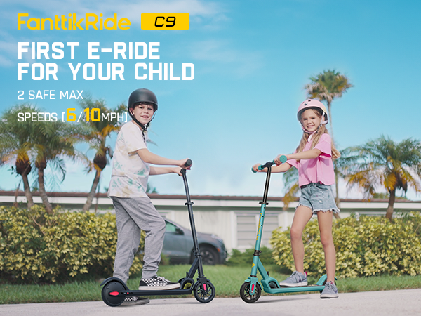 FanttikRide C9 Electric Scooter for Kids