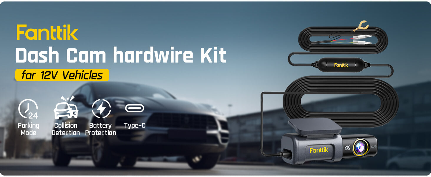 Fanttik JY55L Intelligent Hardwire Kit For C8 APEX Dash Cam