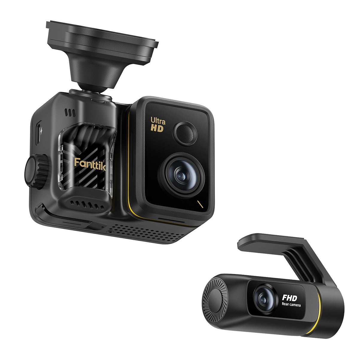 Fanttik Luma K10 Apex 4K Dashcam Front Rear,