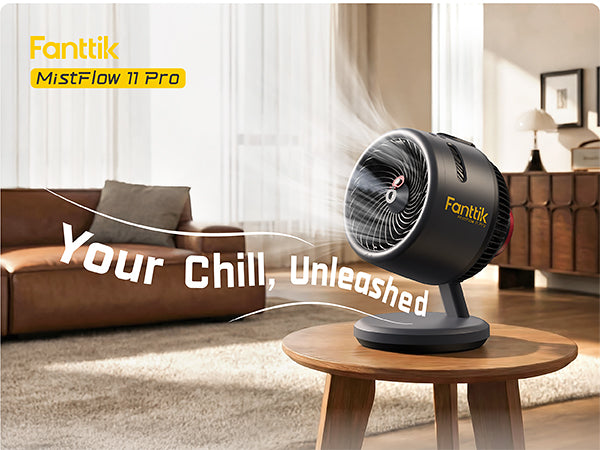 Fanttik MistFlow 11pro portable misting fan