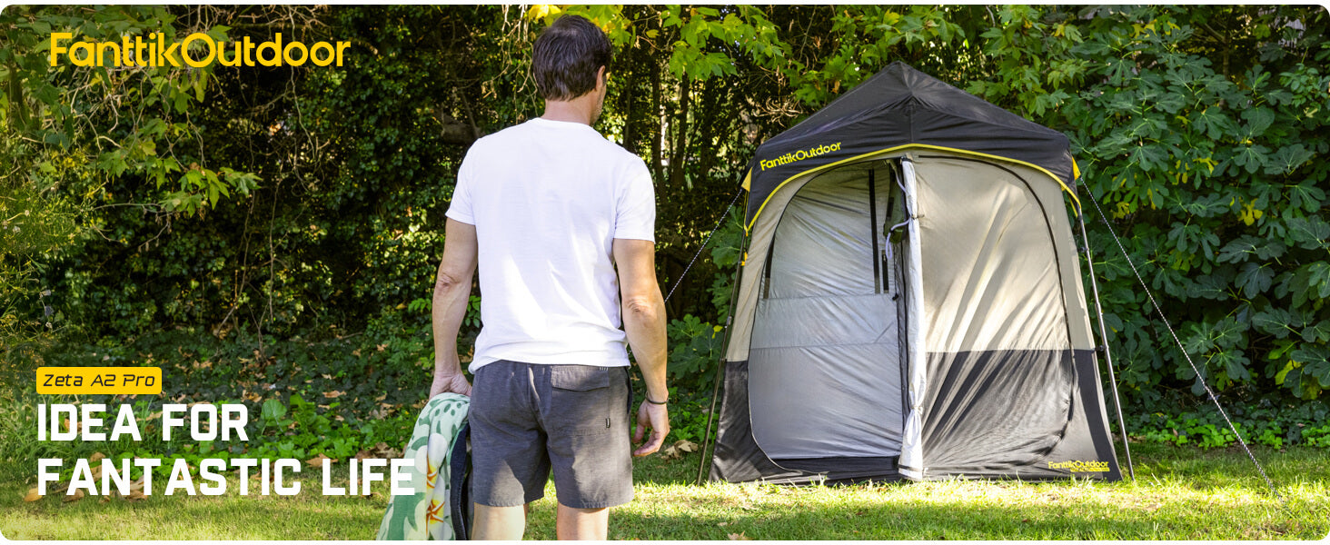 FanttikOutdoor Zeta A2 Pro Shower Tent