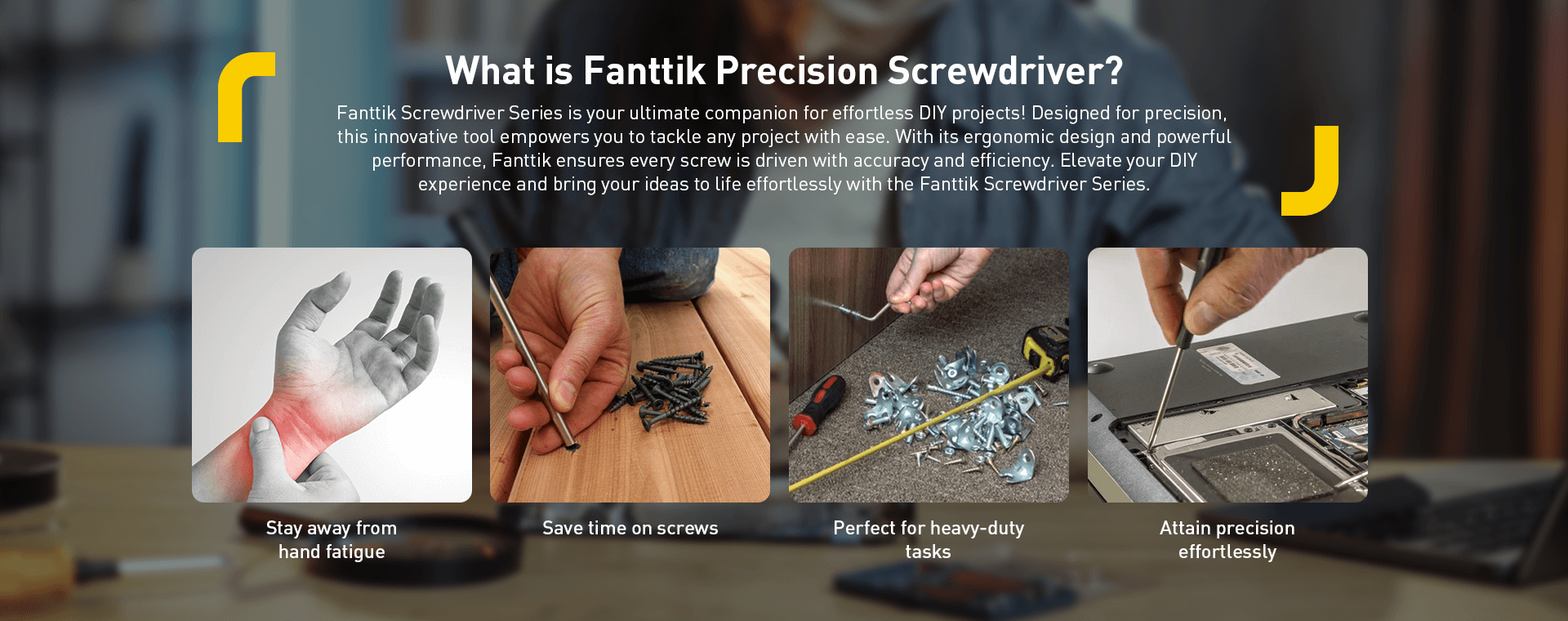 Fanttik Mini Precision Electric Screwdriver