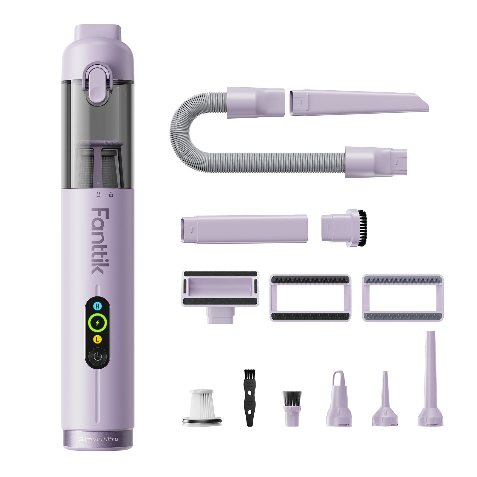 Fanttik Slim V10 Ultra Cordless Car Vacuum - 4-in-1 Versatility
