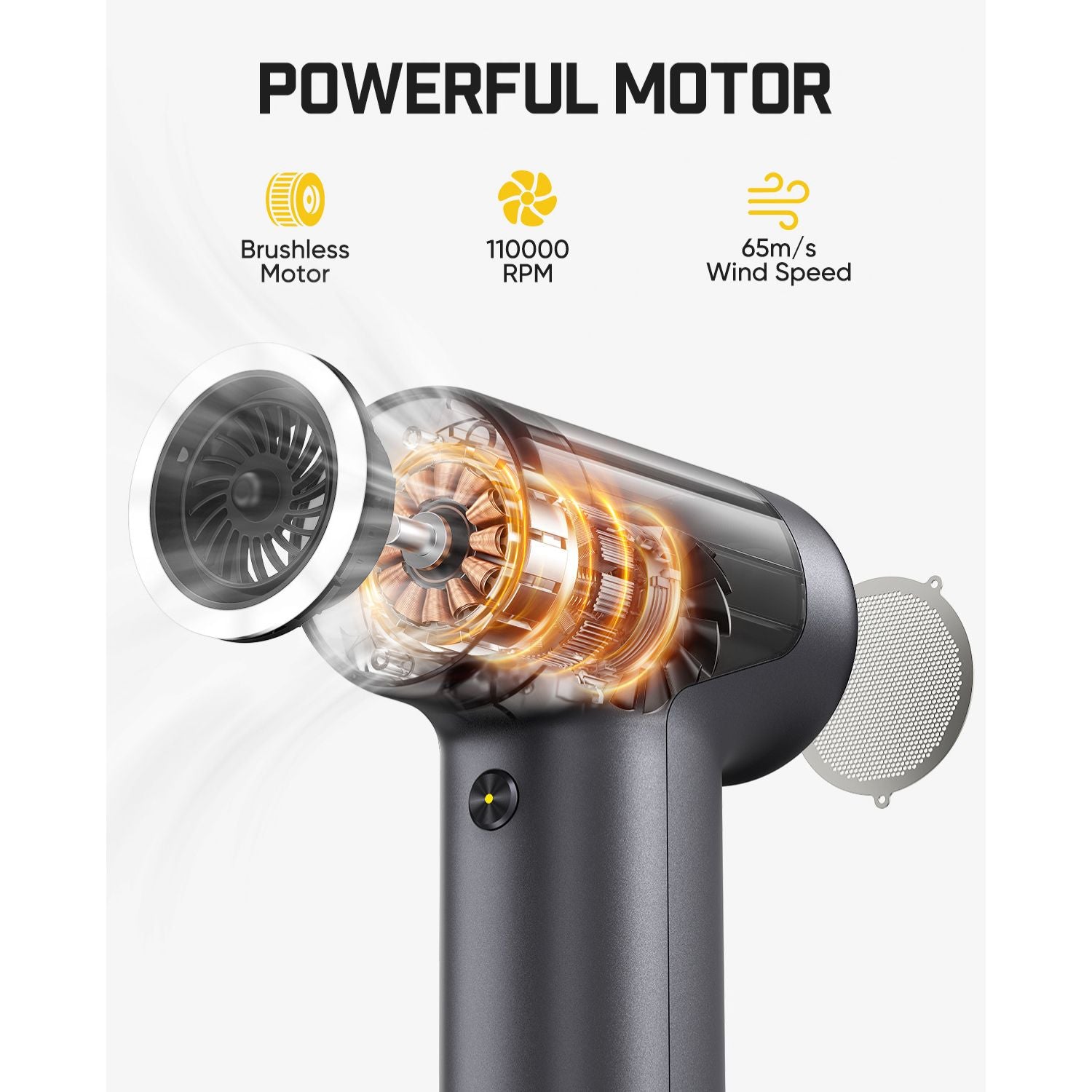 Fanttik B10 Pro Electric Air Duster-Silver