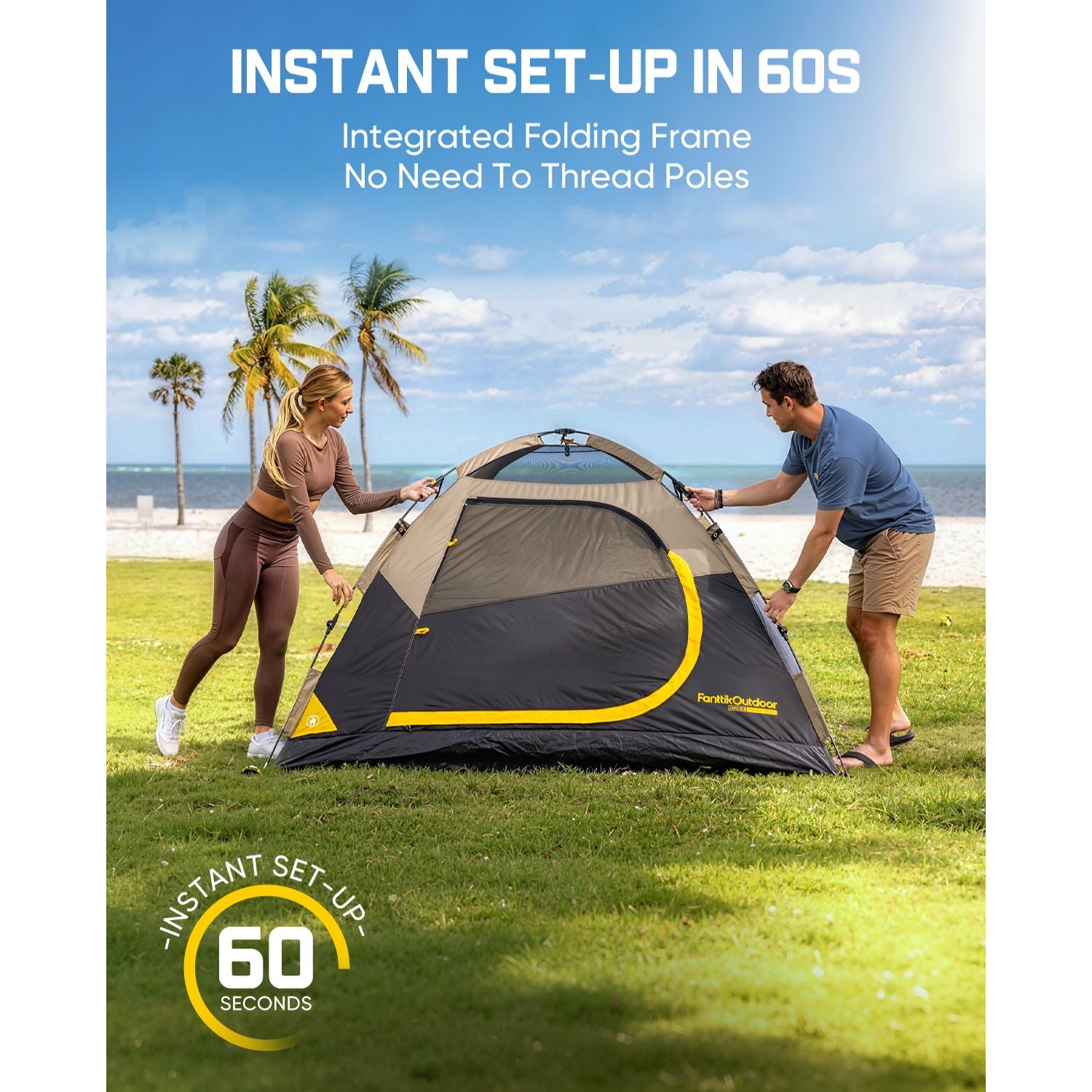 FanttikOutdoor Zeta C3 Camping Tent