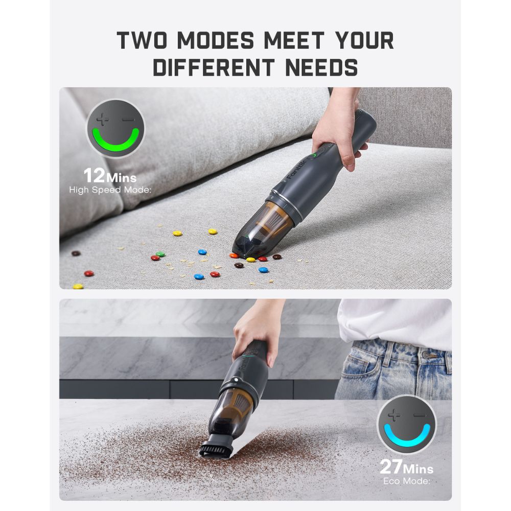 Fanttik V7 Pocket Cordless Vacuum Cleaner for Home and Car Cleaning
