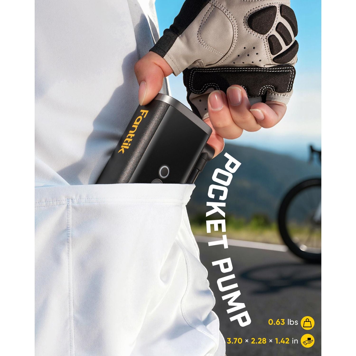 Efficient X11 Ace Tiny Bike Pump - Keep Your Bike Tires Prime