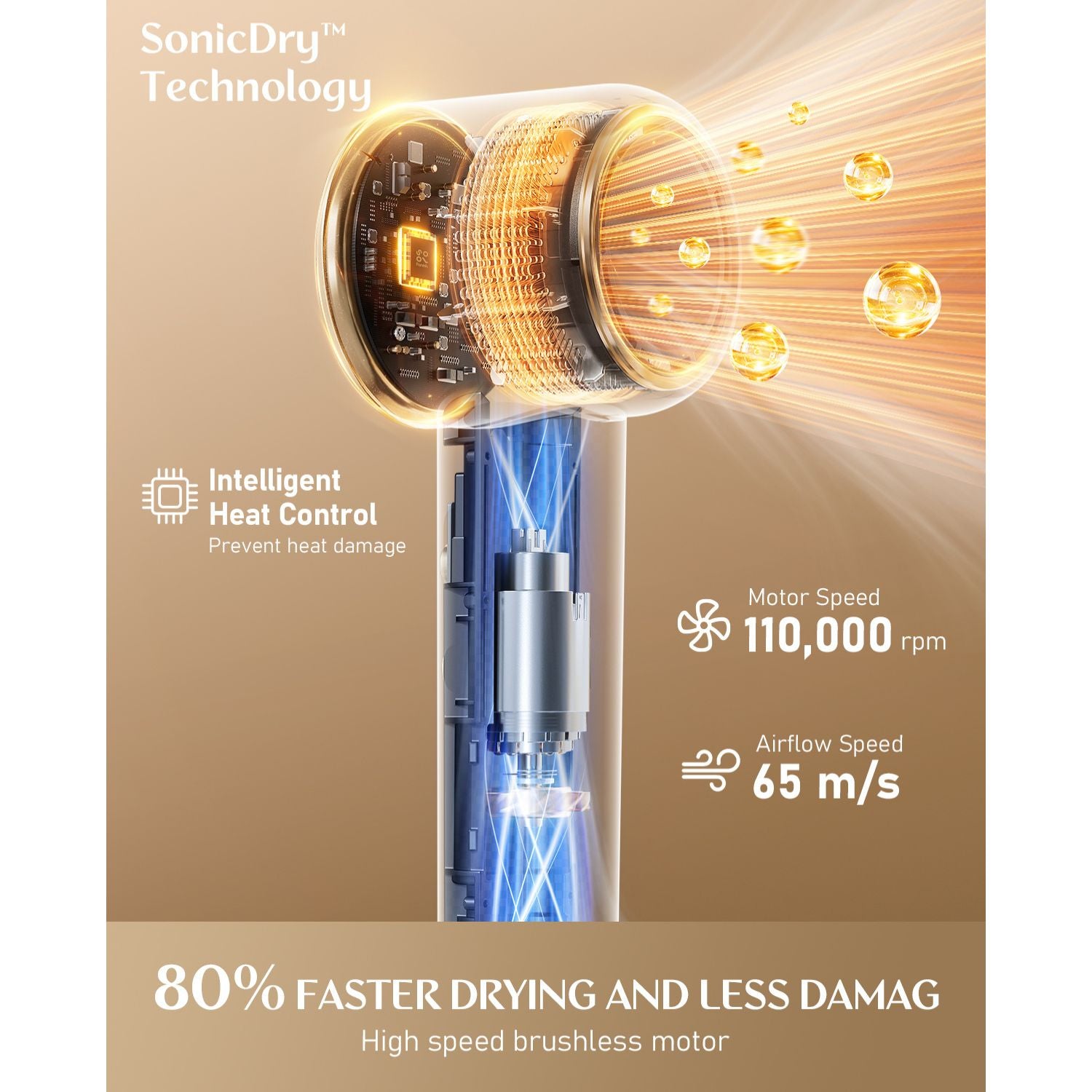 FanttikSolo Aura H10 APEX Hair Dryer