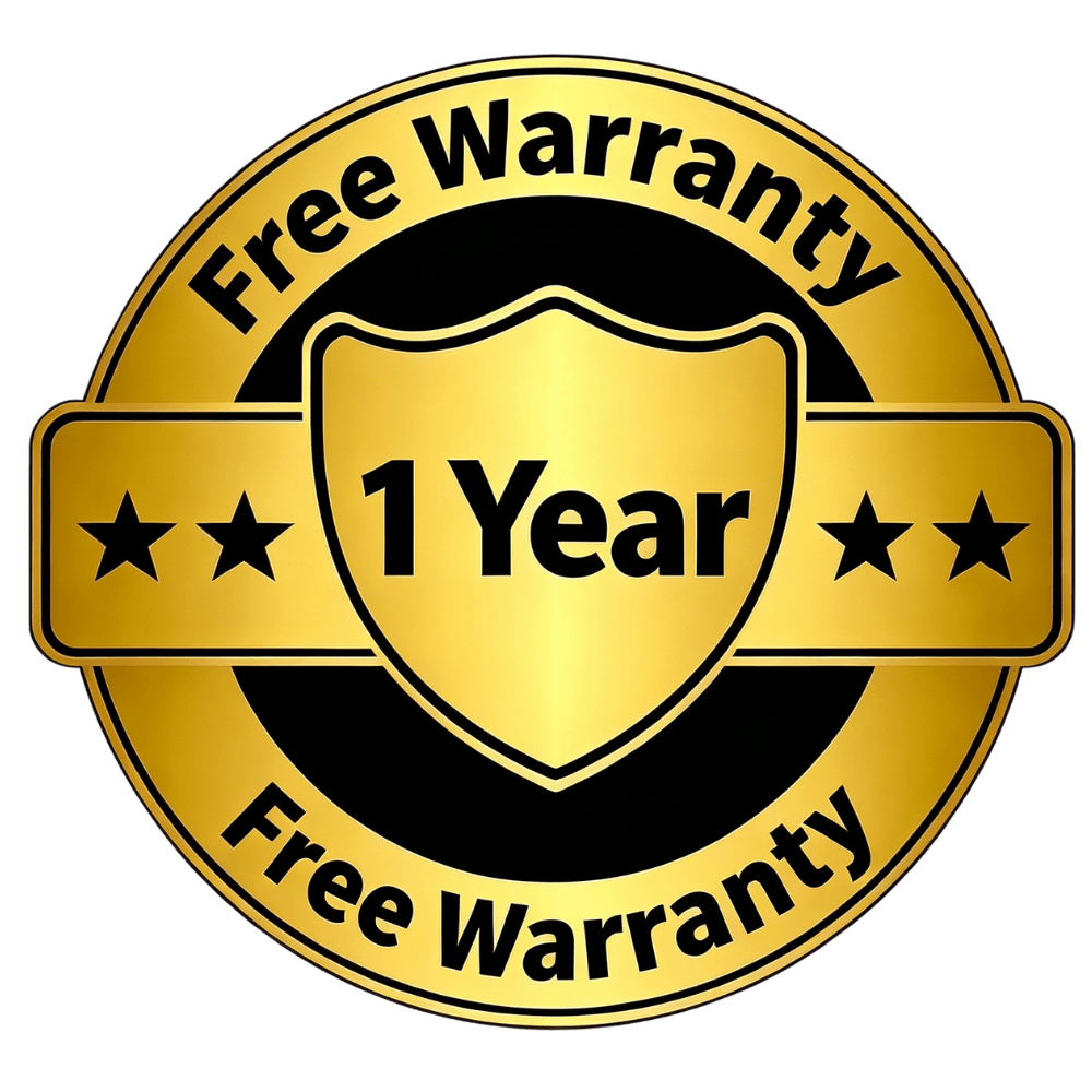 Trust icon: Products ordered from the Fantik website come with a free one-year warranty.