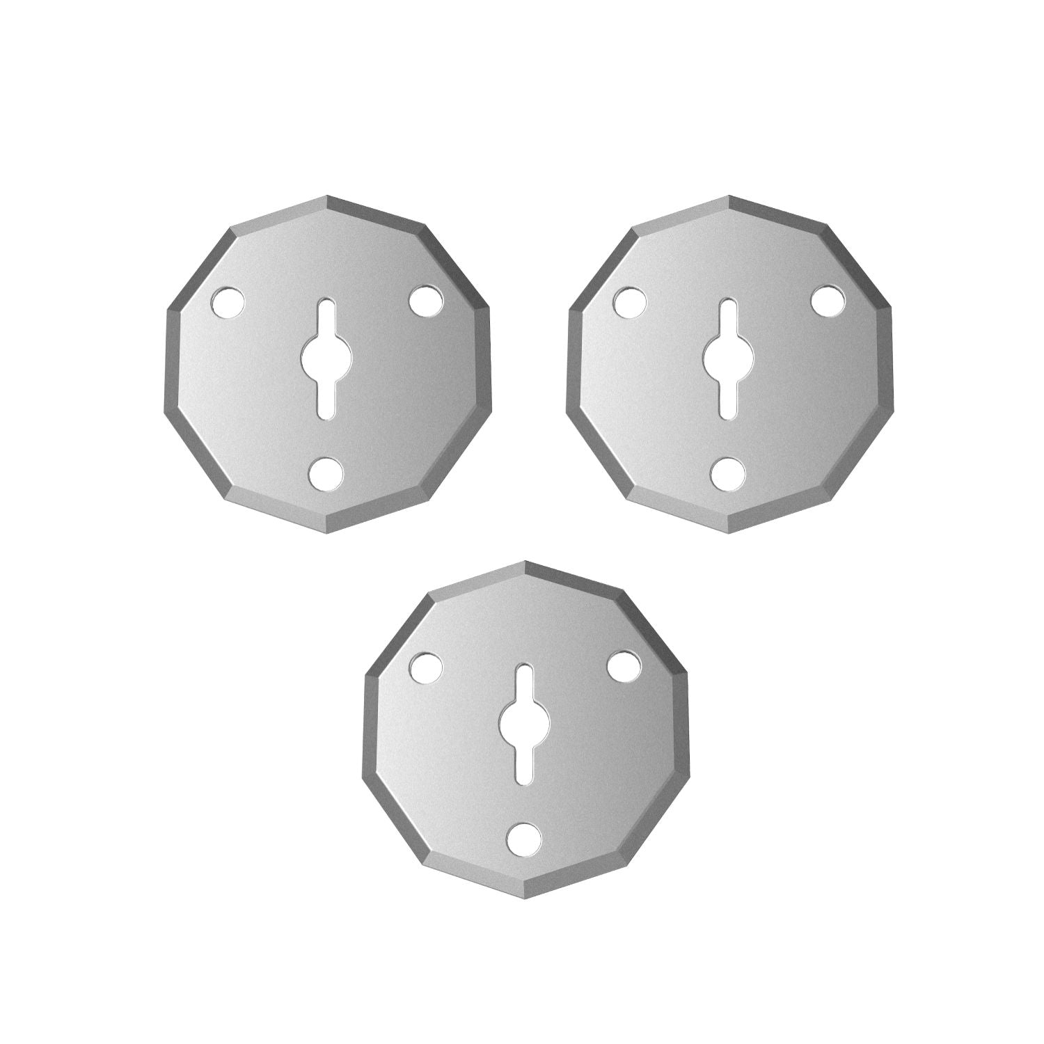 3PCS Replacement Rotary Blades for C8 Nano Electric Scissors