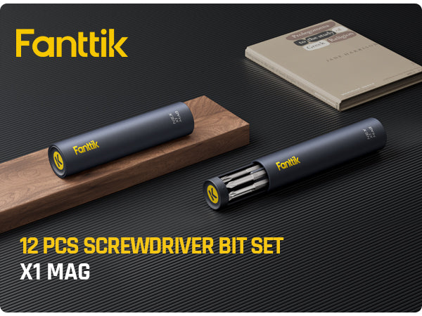 激安正規品 X1 Fanttik Mag Set Bit Screwdriver Bits-12-in-1 Screwdriver ロッド