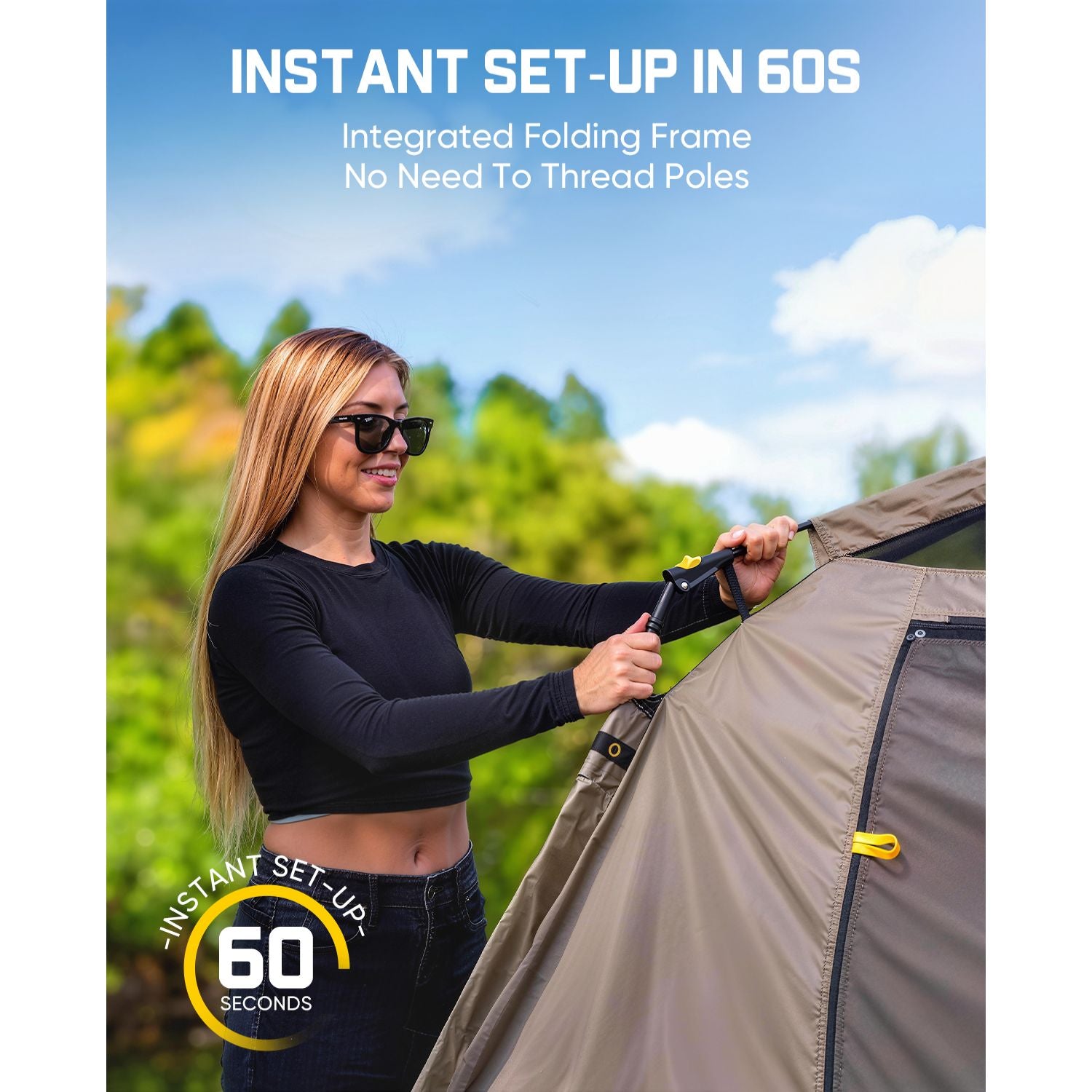 FanttikOutdoor Zeta C4 Camping Tent