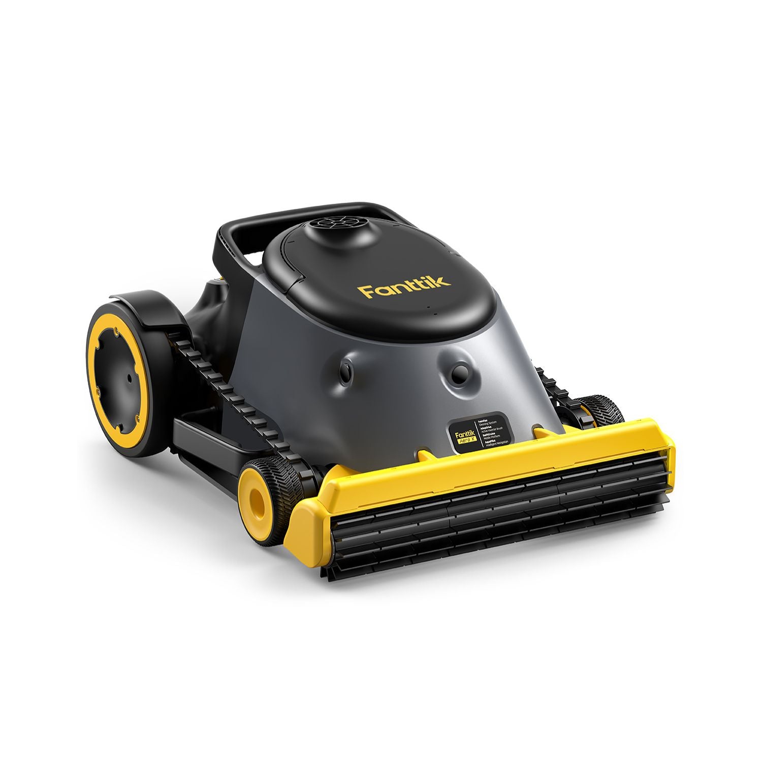 Fanttik Aero X Cordless Robotic Pool Vacuum Cleaner, AdapDrive Active Invert Brush, 4x Efficiency, APP & Remote Control, Clean Floor, Walls, and Waterline, for Above & In-Ground Pools up to 5382 sq.ft