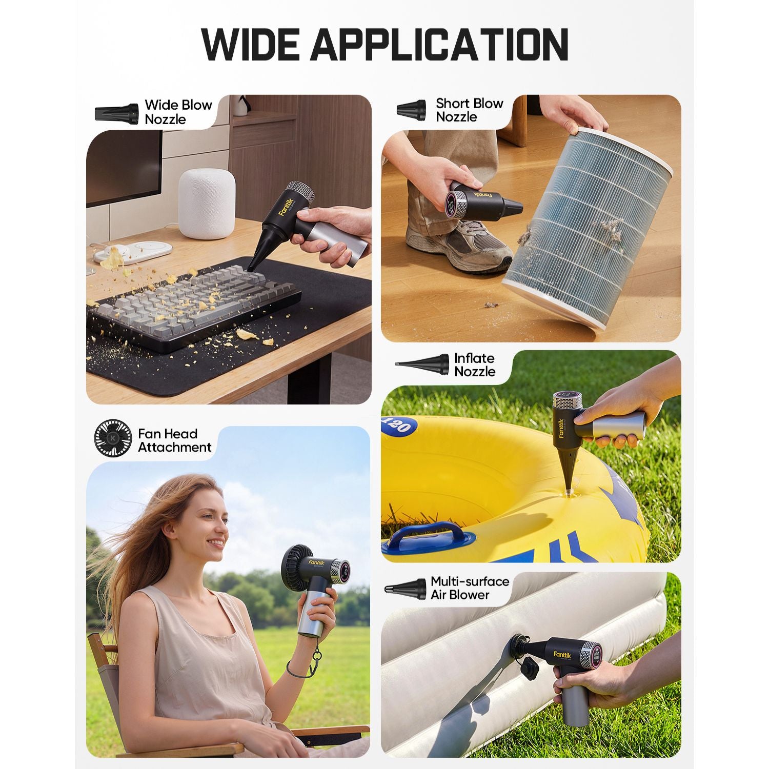 Fanttik Gust B11 Mix 2-in-1 Electric Air Duster