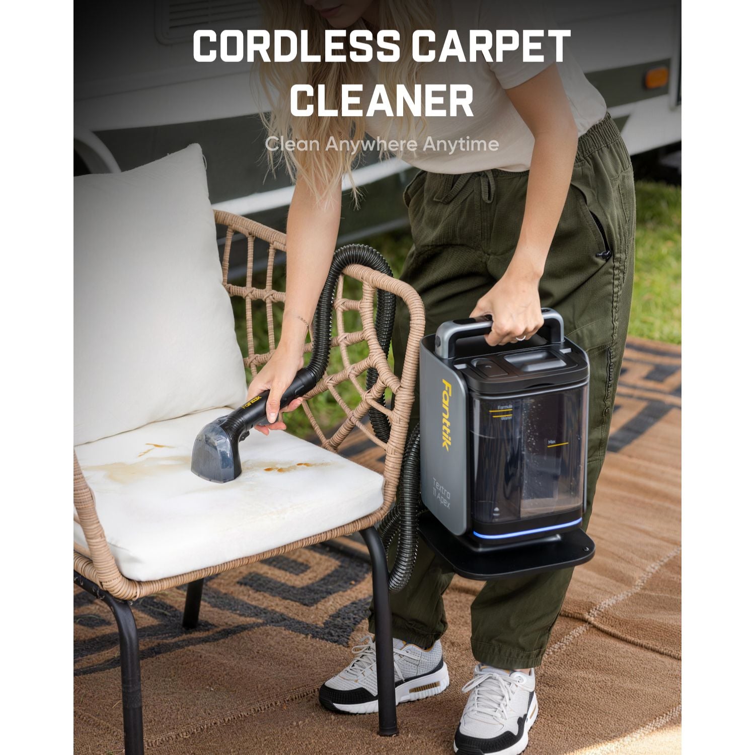Fanttik Textra 11 Apex Cordless Carpet Cleaner