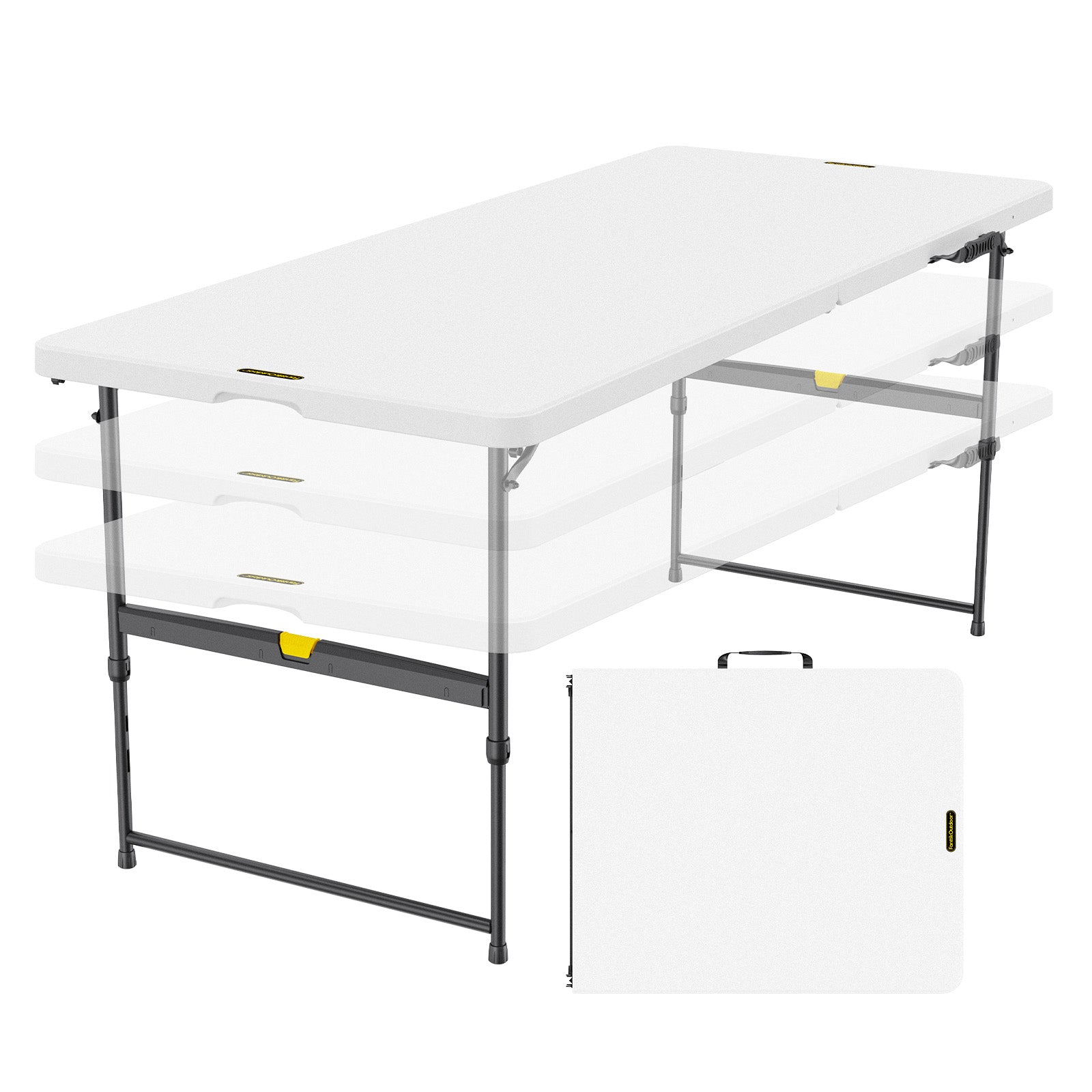 FanttikOutdoor Zeta X6 Pro 6ft Folding Table