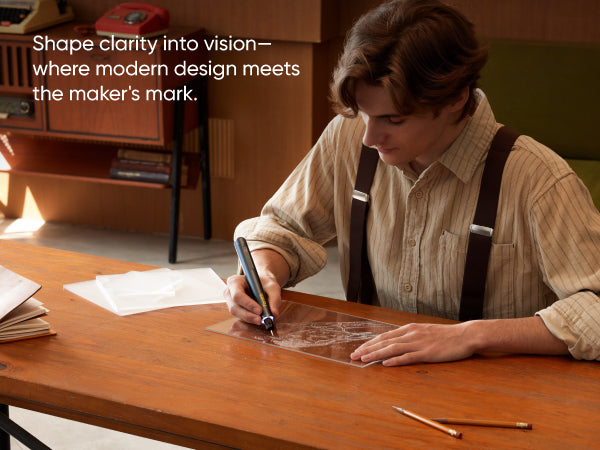 Fanttik F2 Master Eng Engraving Pen, Cordless Rotary Tool Kit with 5 Variable Speed, Rechargeable Engraver Pen with 20Pcs Bits for Metal, Wood, Glass, Plastic, Portable for Artists & DIYers