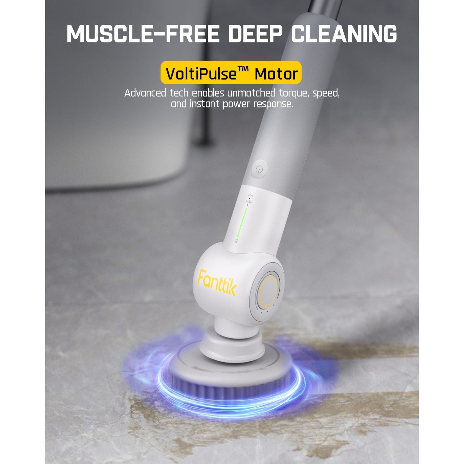 Fanttik G9 Pro Electric Scrubber - Extendable Handle