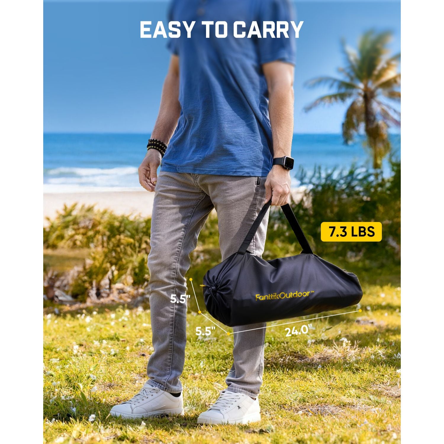 FanttikOutdoor Zeta V11 Pro Camping Table, Medium