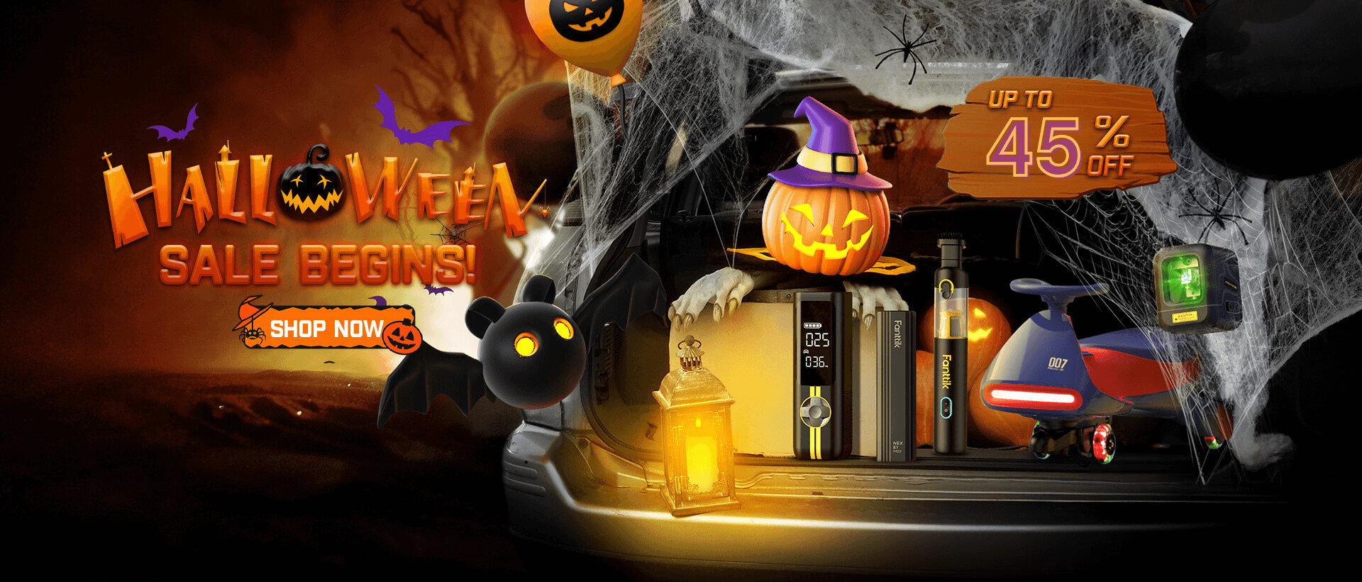 Fanttik Halloween Sale