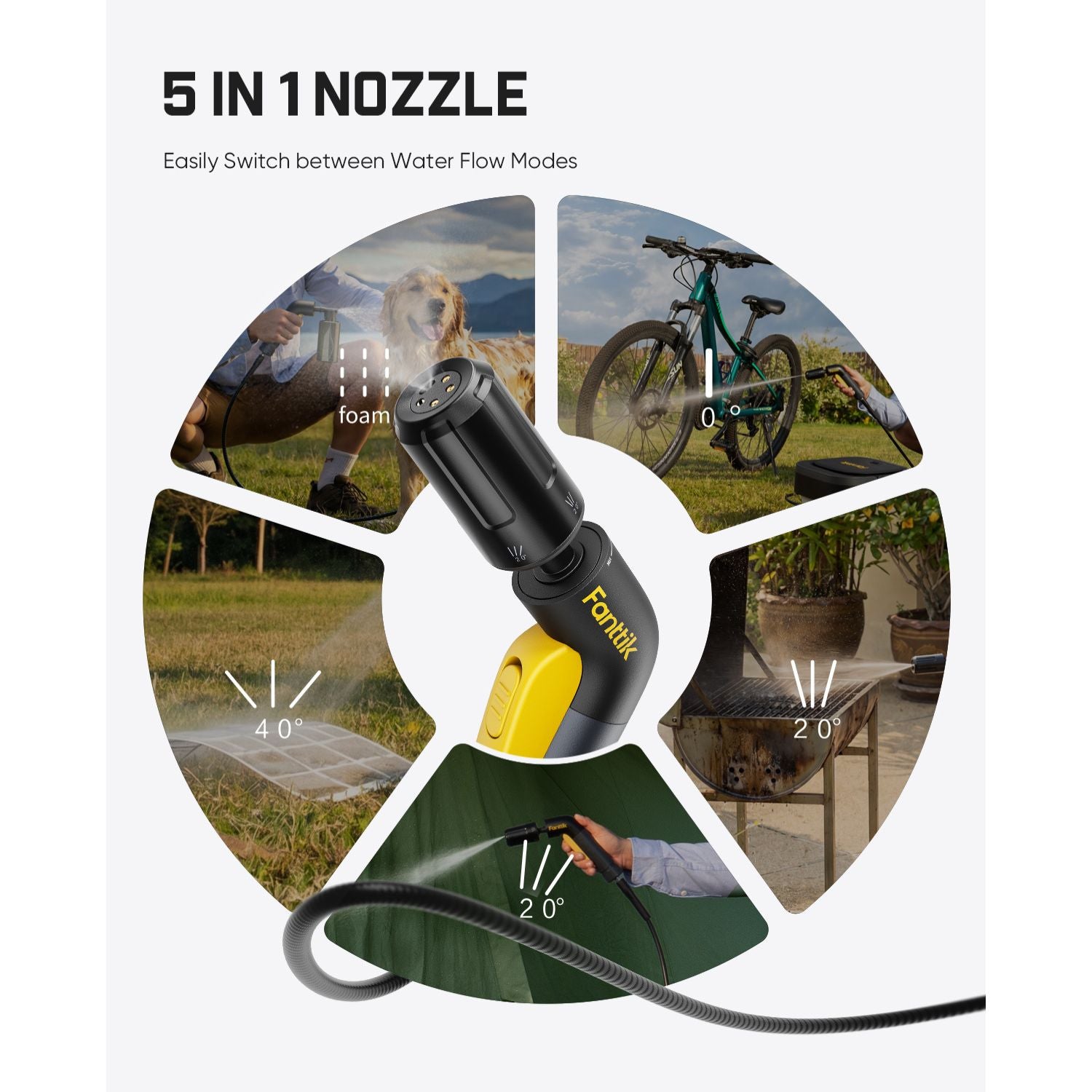 Fanttik NB10 Fold Cordless Pressure Washer