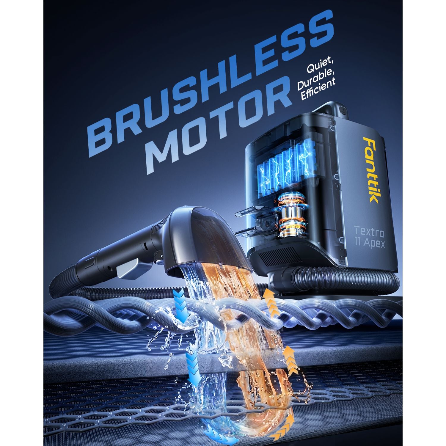 M110 ドレッサーセット ファニテック Fanttik Textra 11 Apex Cordless Carpet Cleaner