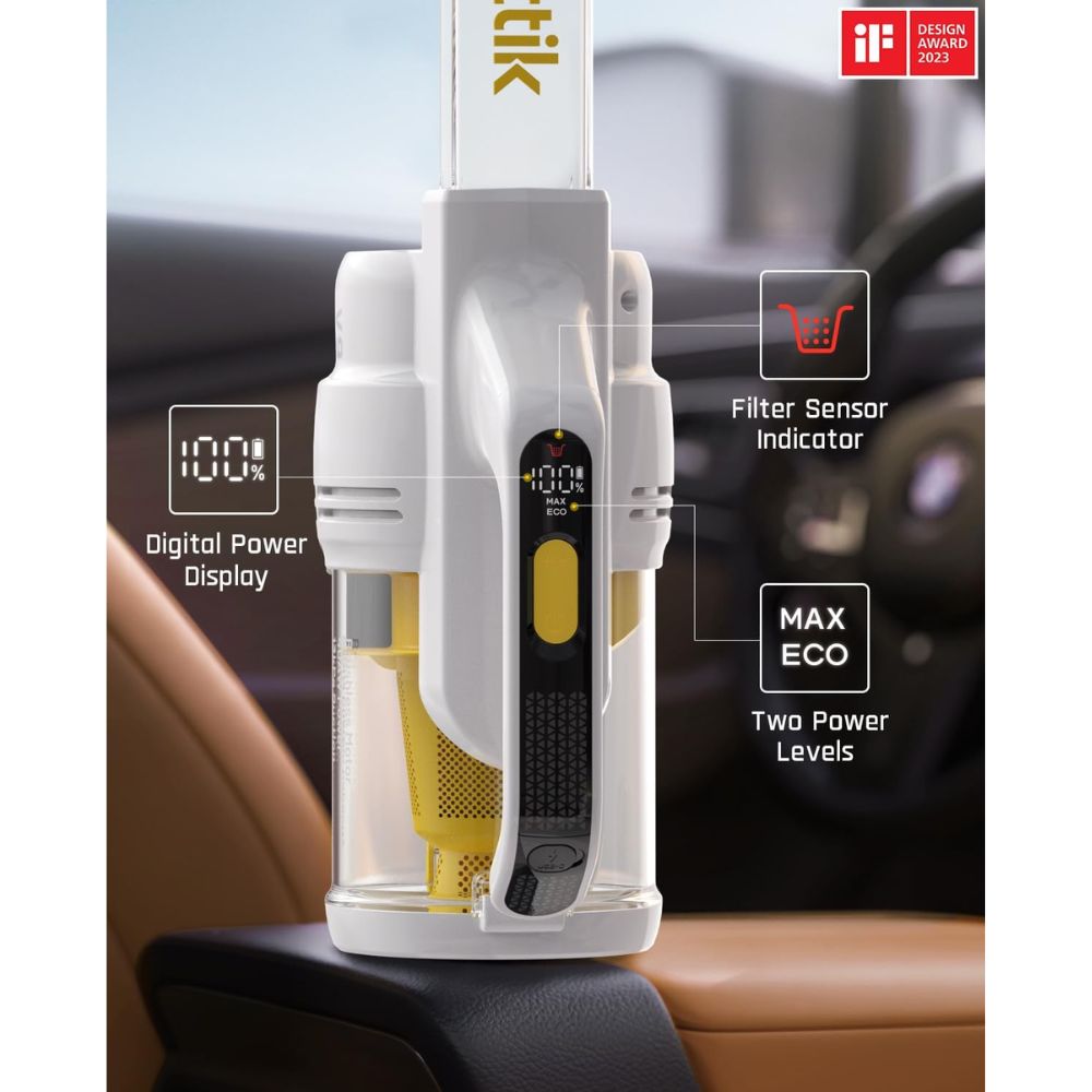 V9 Mate Cordless Car Vacuum, Lightweight and Fast Charge, Fanttik