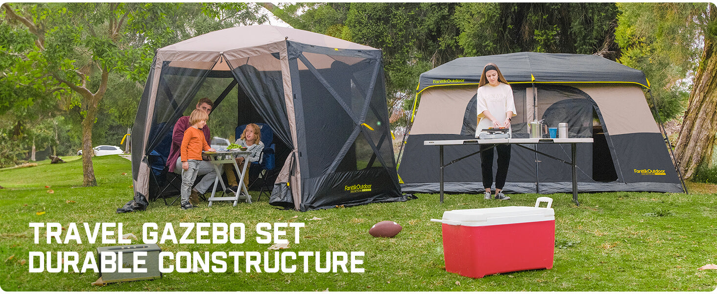 FanttikOutdoor Zeta D8 Pro Max Camping Canopy Tent