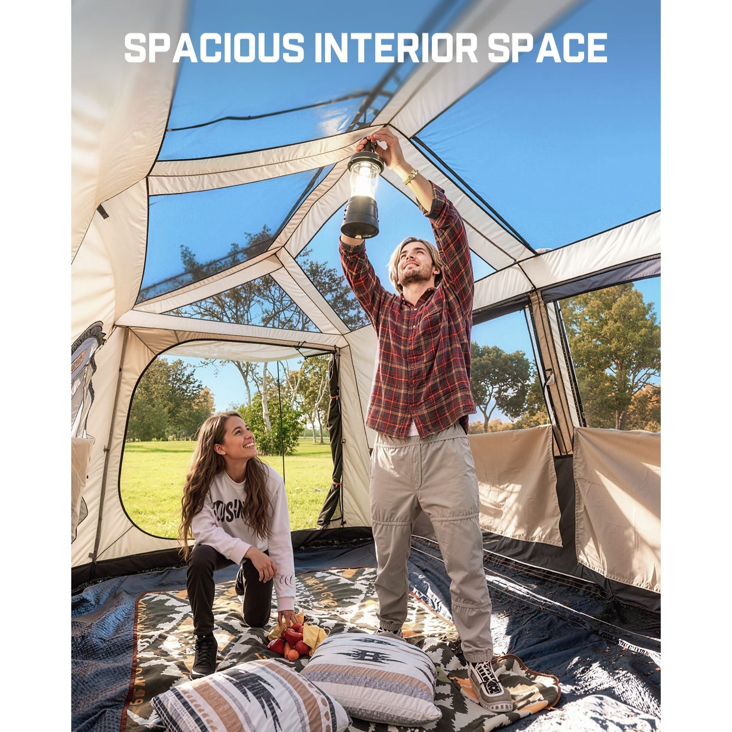 FanttikOutdoor Zeta C8/C10 Apex Camping Tent-Instant Tent