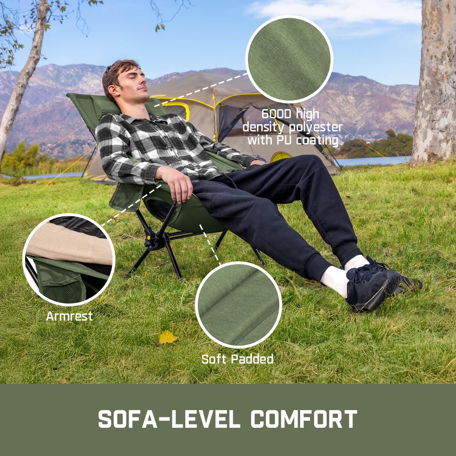 FanttikOutdoor Zeta L8 Max Rocker Camping Chair