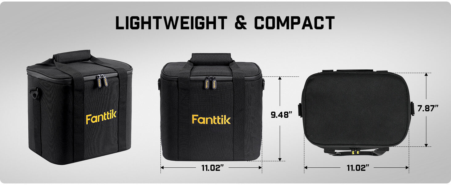 Fanttik Carrying Bag for X9 Ultra™ Portable Tire Inflator (Bag Only), Camera Bag, Shoulder Bag, Thermal Bag