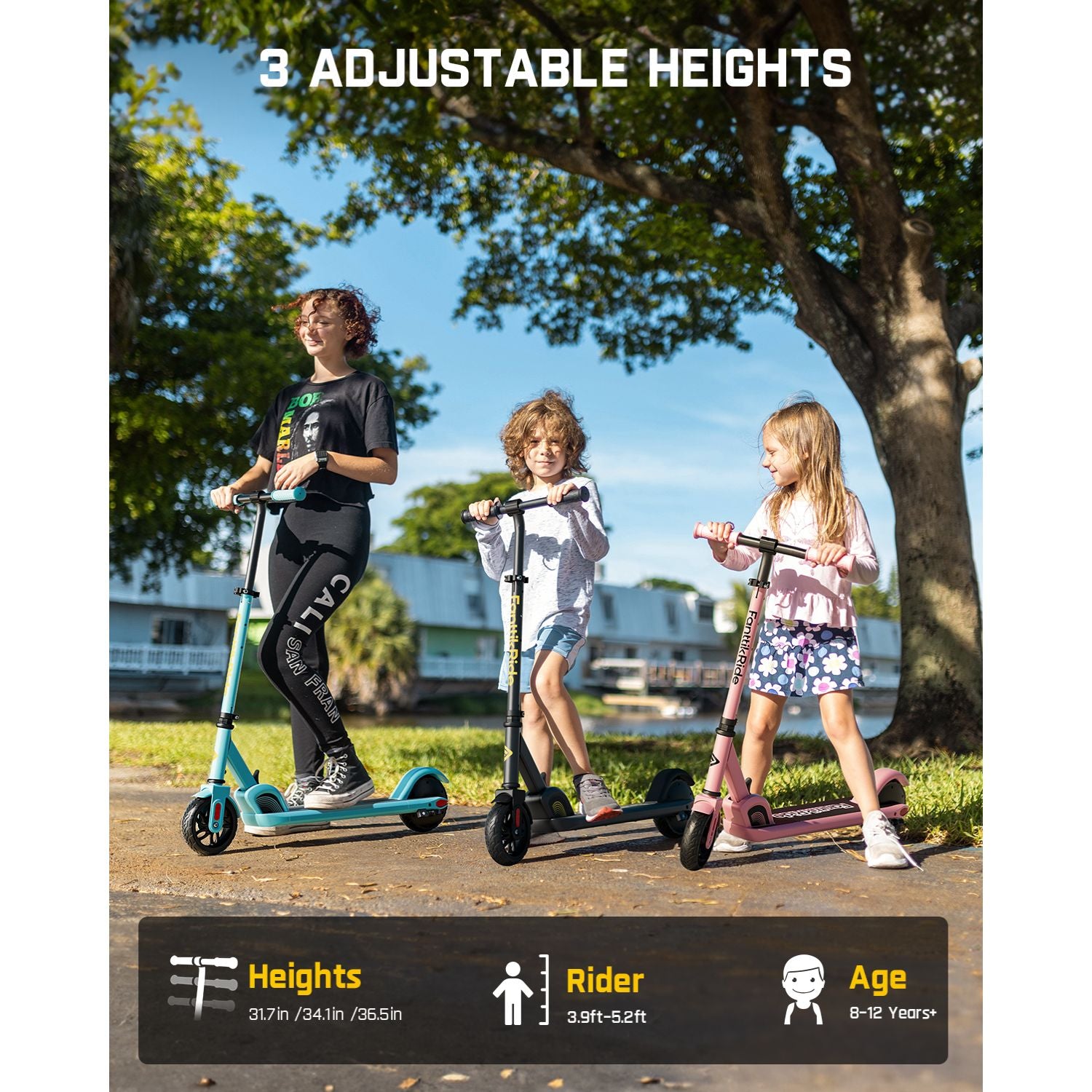 FanttikRide C9 Electric Scooter for Kids