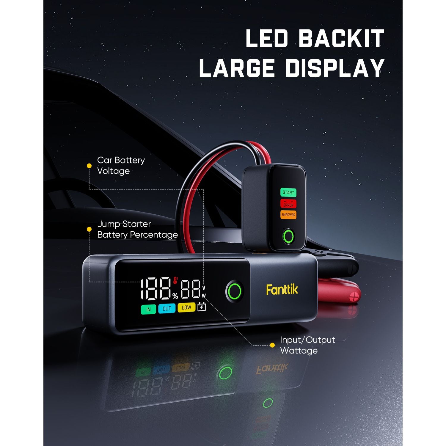 Fanttik X8 APEX EV Tire Inflator - 2X Faster Inflation