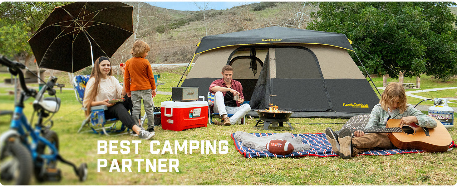 FanttikOutdoor Zeta C10 Pro 10 Person Camping Tent-Instant Tent FanttikOutdoor Zeta C10 Pro 10 Person Camping Tent-Instant Tent