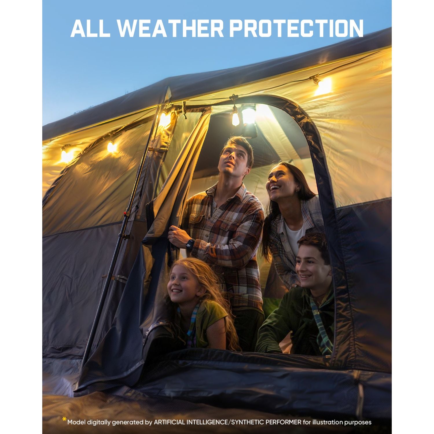 FanttikOutdoor Zeta C8/C10 Apex Camping Tent-Instant Tent