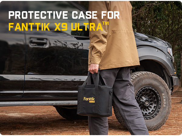 Fanttik Carrying Bag for X9 Ultra™ Portable Tire Inflator (Bag Only), Camera Bag, Shoulder Bag, Thermal Bag
