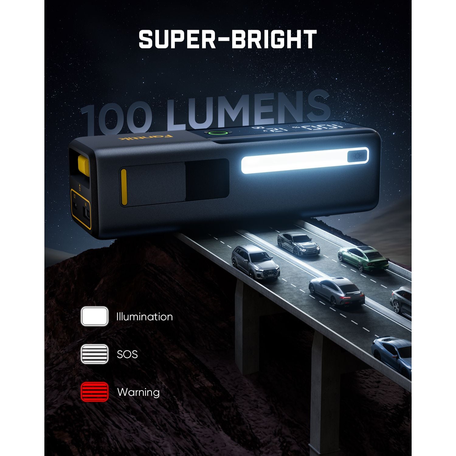 Potent T10 1800 Amp Jump Starter