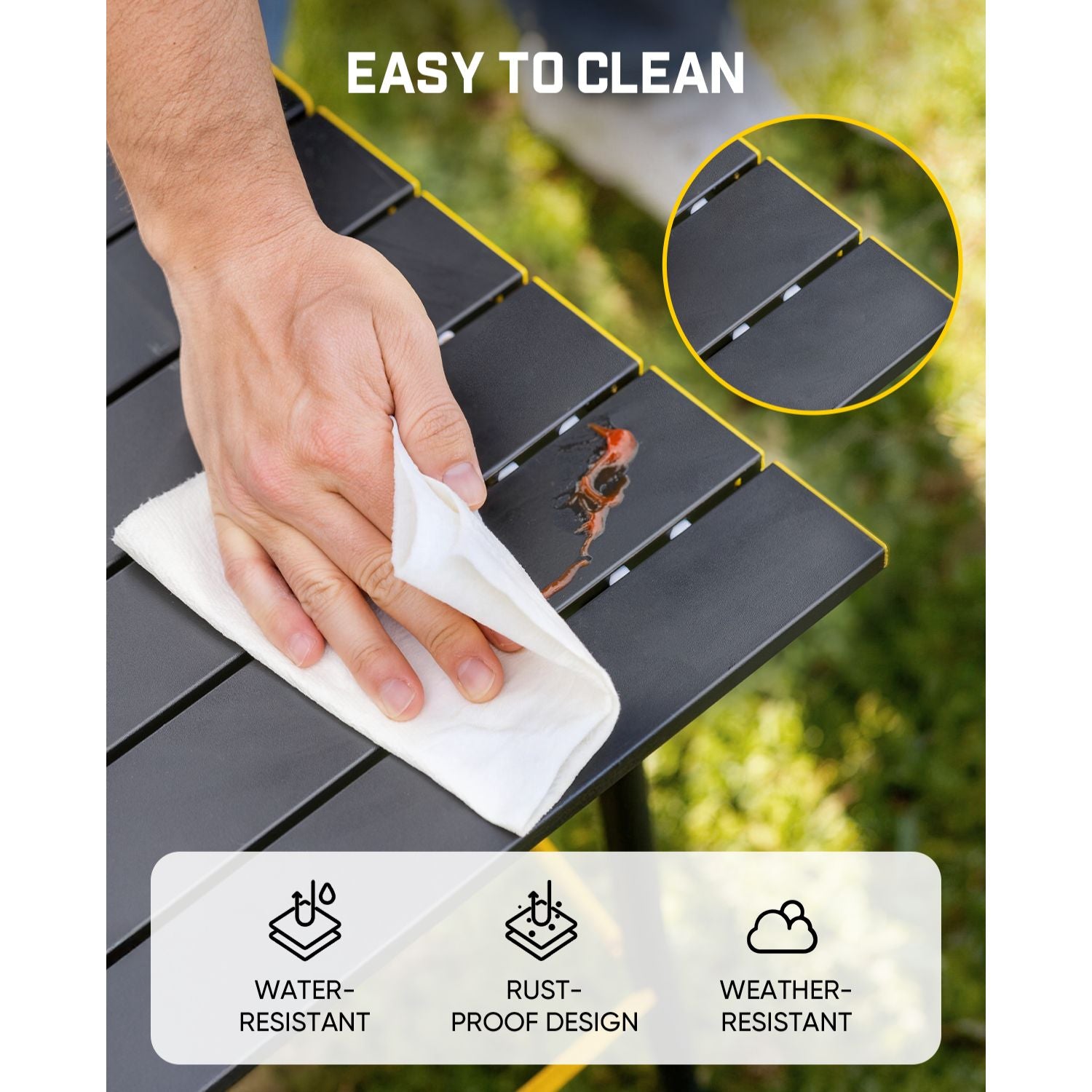 FanttikOutdoor Zeta V11 Pro Camping Table, Small