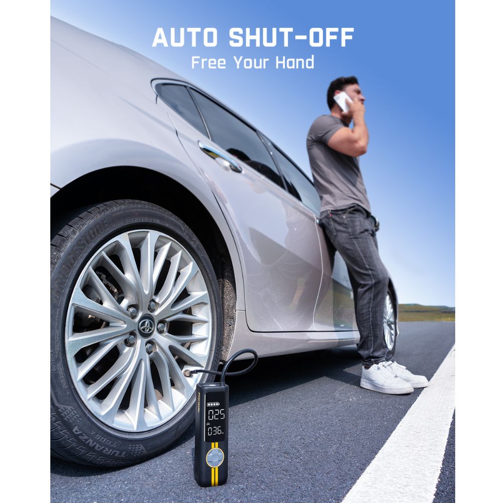 Fanttik X8 APEX™ Tire Inflator and Slim V8 Mate Car Vacuum