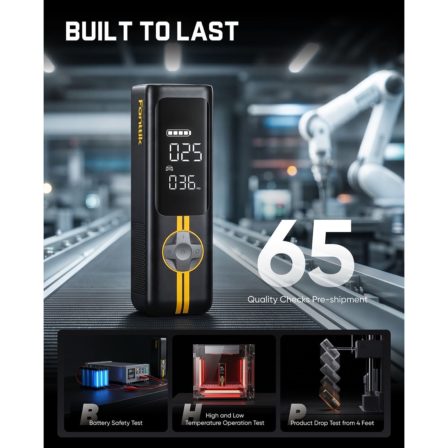Fanttik X8 APEX® Tire Inflator | 2x Fast & 150PSI