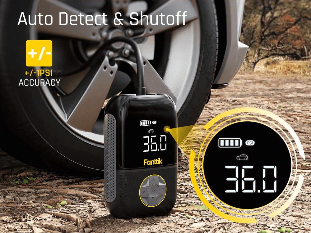 portable tire inflator