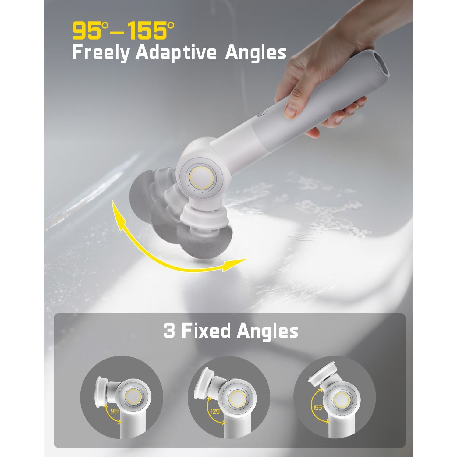 Fanttik G9 Pro Electric Scrubber - Extendable Handle